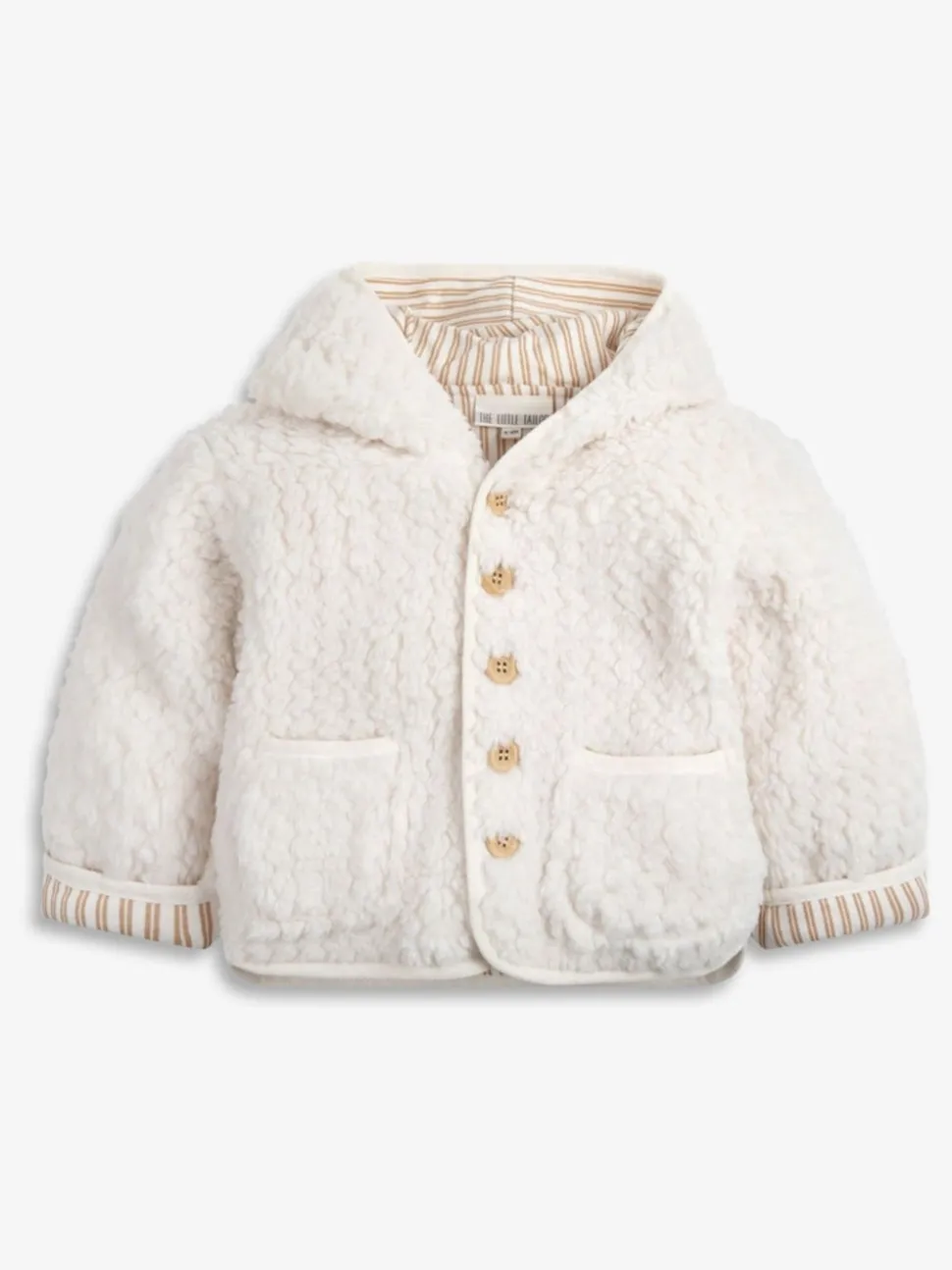 The Little Tailor Baby Chunky Sherpa Fleece Jacket