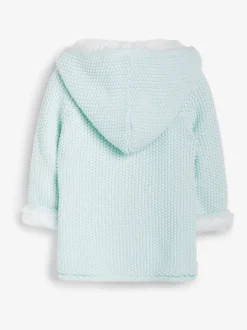 The Little Tailor Baby 100% Cotton Plush Lined Pixie Pram Coat
