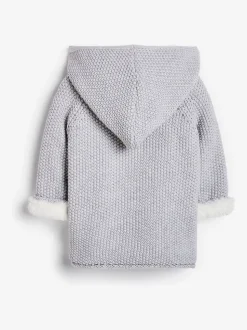 The Little Tailor Baby 100% Cotton Plush Lined Pixie Pram Coat