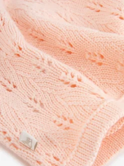 The Little Tailor Baby 100% Cotton Pointelle Knitted Hat