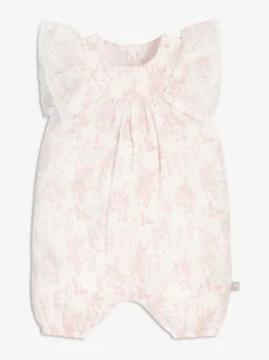 The Little Tailor Baby Muslin 100% Cotton Playsuit