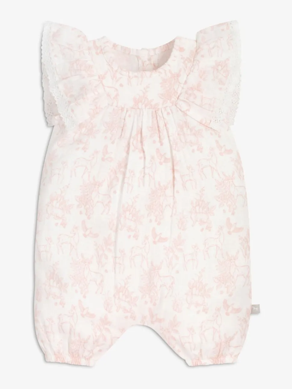 The Little Tailor Baby Muslin 100% Cotton Playsuit