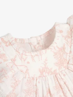 The Little Tailor Baby Muslin 100% Cotton Playsuit