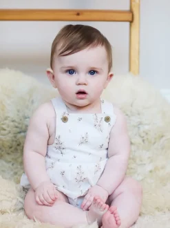 The Little Tailor Baby Woven Shorty 100% Cotton Romper