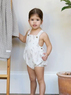 The Little Tailor Baby Woven Shorty 100% Cotton Romper