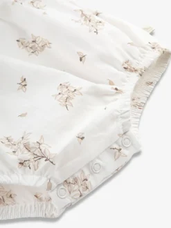The Little Tailor Baby Woven Shorty 100% Cotton Romper