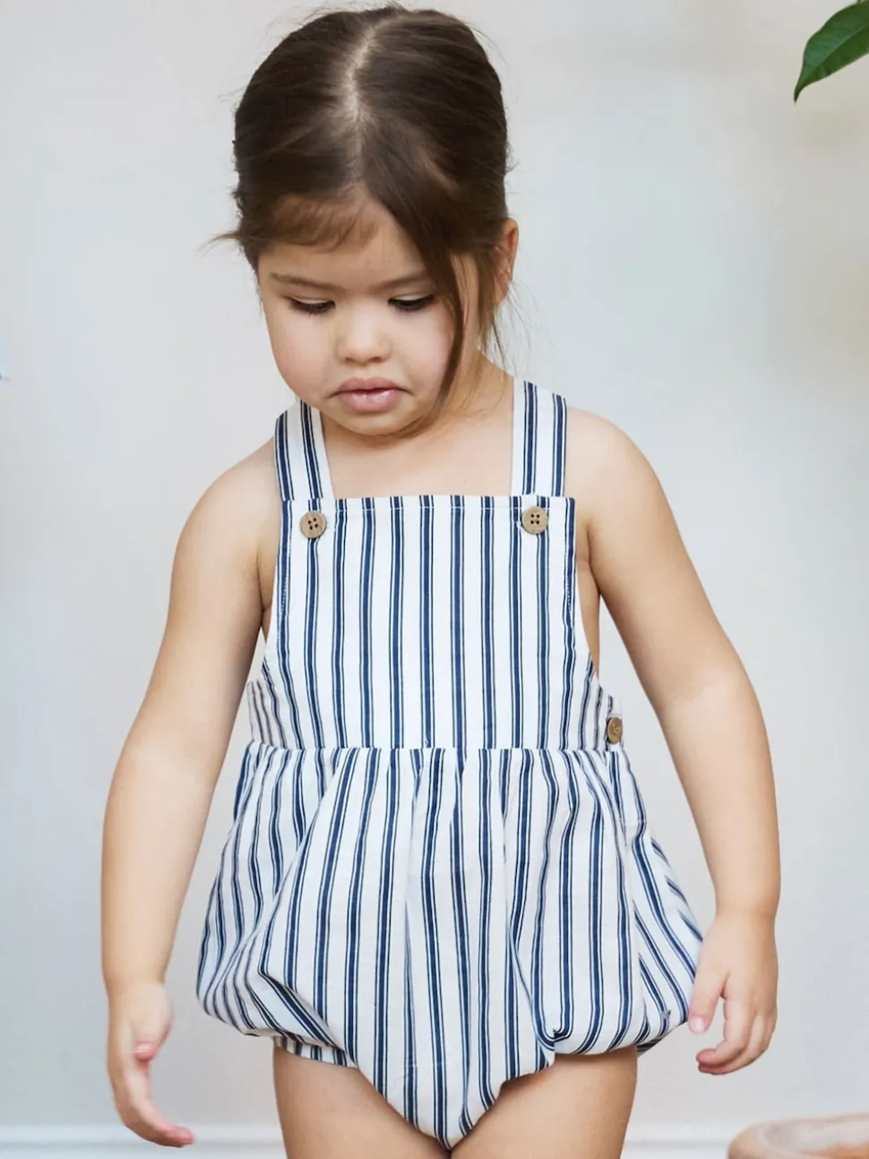 The Little Tailor Baby Woven Shorty 100% Cotton Romper