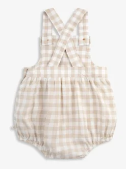 The Little Tailor Baby Woven Shorty 100% Cotton Romper