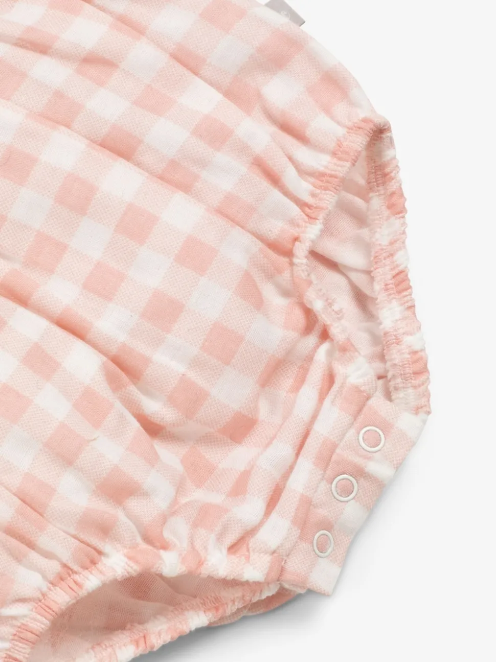 The Little Tailor Baby Woven Shorty 100% Cotton Dungarees
