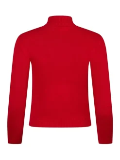 The Little Tailor Kids Ski Text Christmas Jumper