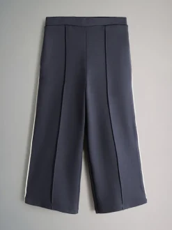 The Set Chocolate Brown 2 Pack Modal Jersey Wide Leg Joggers