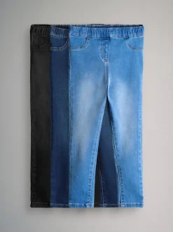 The Set Jegging 3 Pack Light Blue / Dark Blue / Black