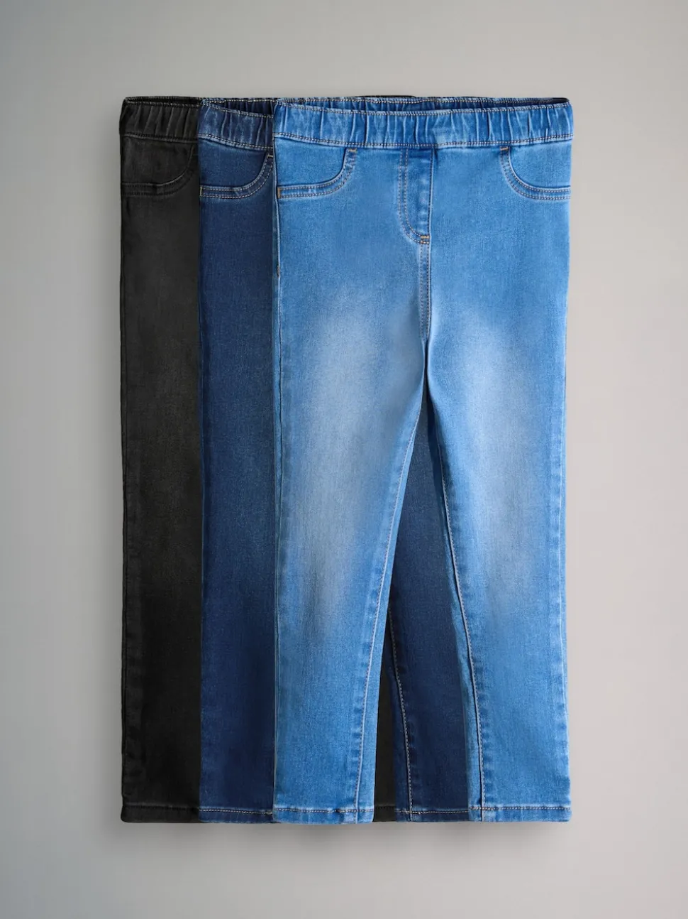 The Set Jegging 3 Pack Light Blue / Dark Blue / Black