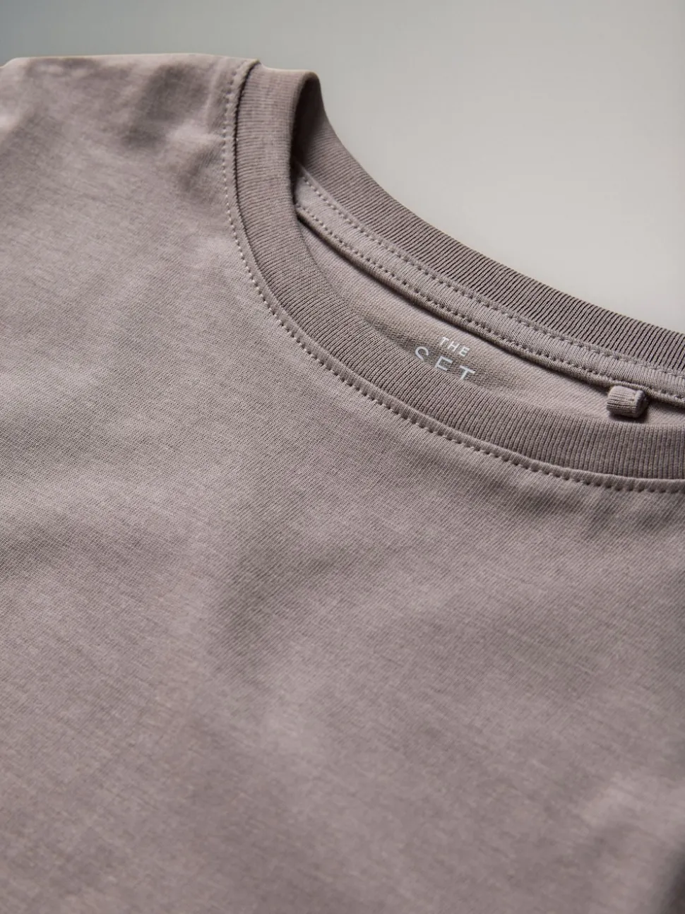 The Set 6 Pack Regular Long Sleeve Cotton T-Shirts Brown/Cream/Pink/Grey Marl