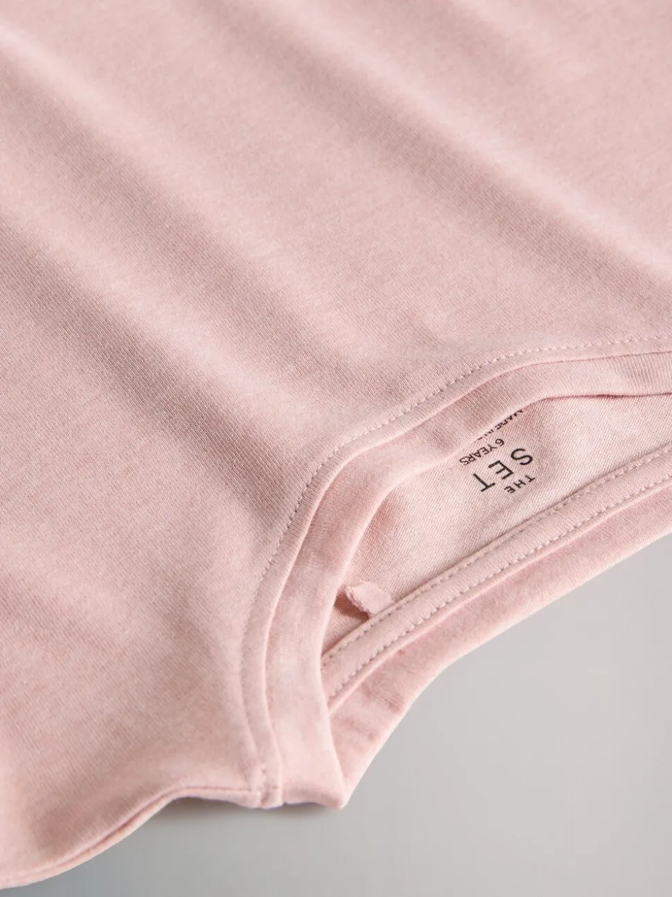The Set 10 Pack Regular Short Sleeve Cotton Blend T-Shirts Black/Brown/Grey/Pink/Cream/White