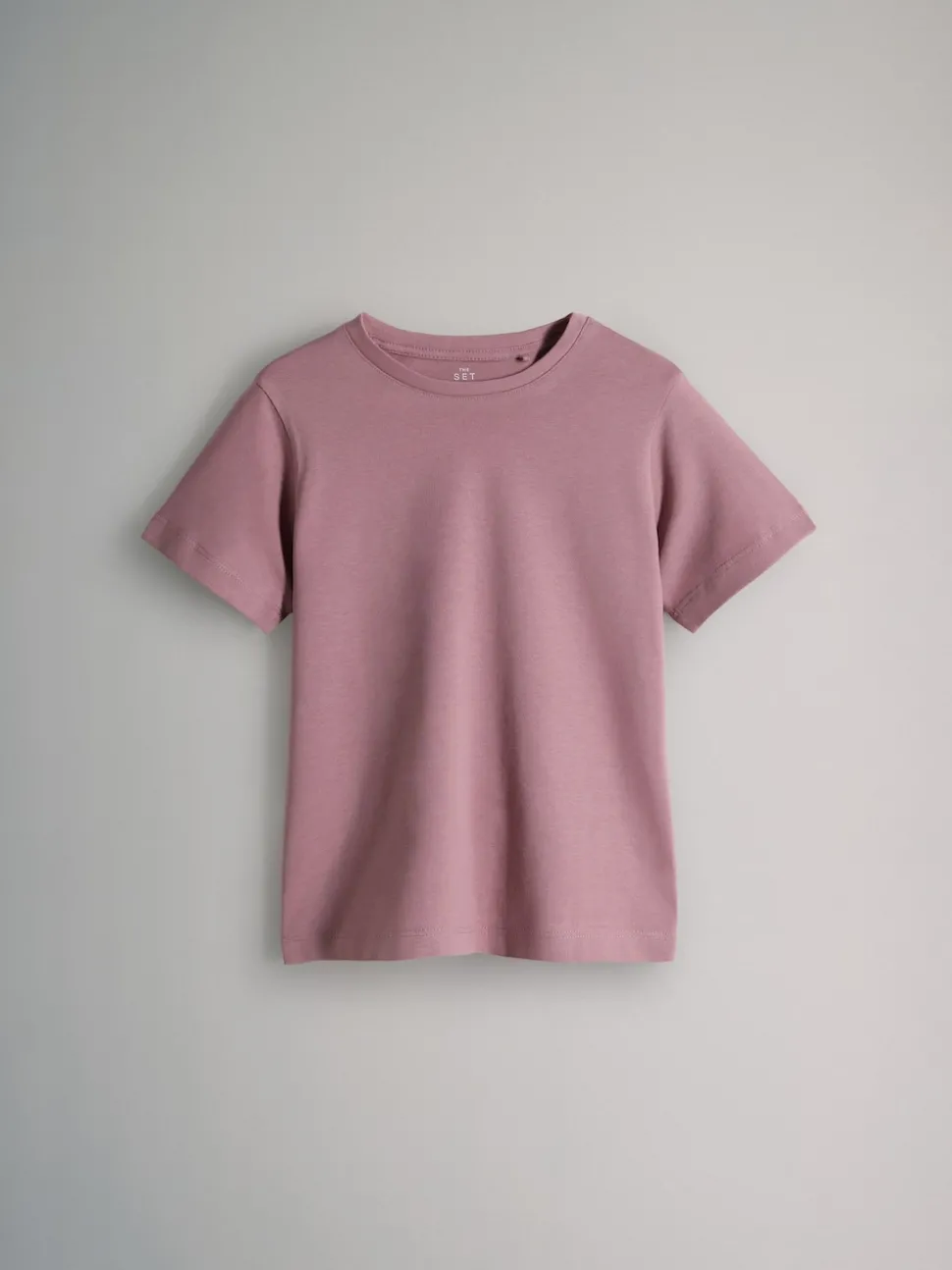 The Set 5 Pack Regular Short Sleeve Cotton T-Shirts Brown/Red/Pink/White