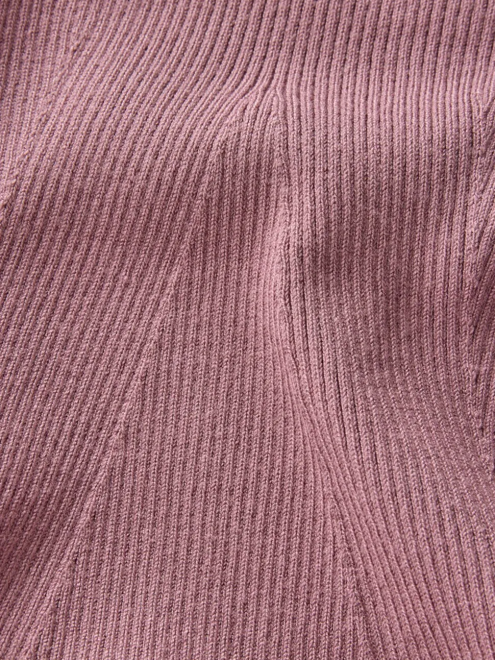 The Set 2 Pack Rib Knit Roll Neck Dresses Black/Pink