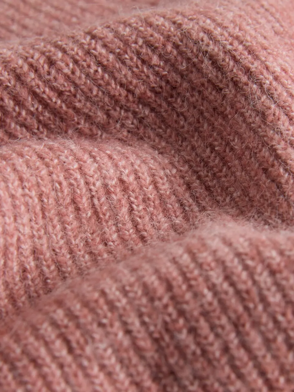 The Set 2 Pack V-Neck Ribbed Knit Cardigans Pink/Cream