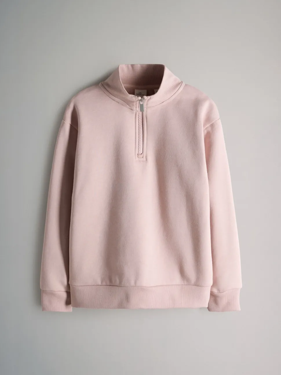 The Set 3 Pack Zip Neck Sweatshirts Brown/Pink/Stripe
