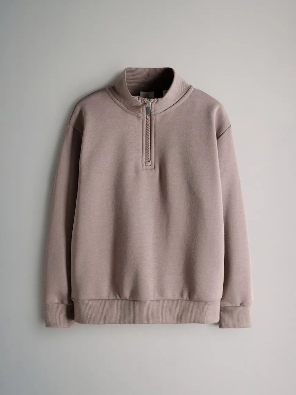 The Set 3 Pack Zip Neck Sweatshirts Brown/Pink/Stripe