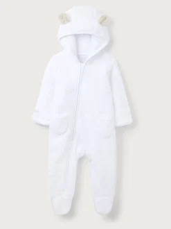 The White Company Pebble Fleece Romper