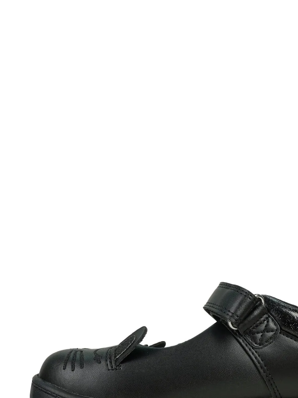 ToeZone Amy Girls Bunny School Shoes
