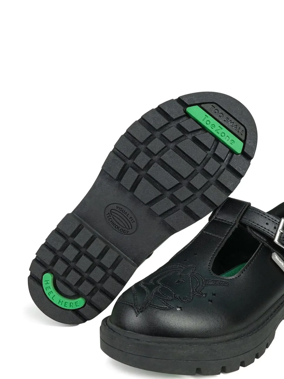 Toezone Anya T-Bar School Shoes