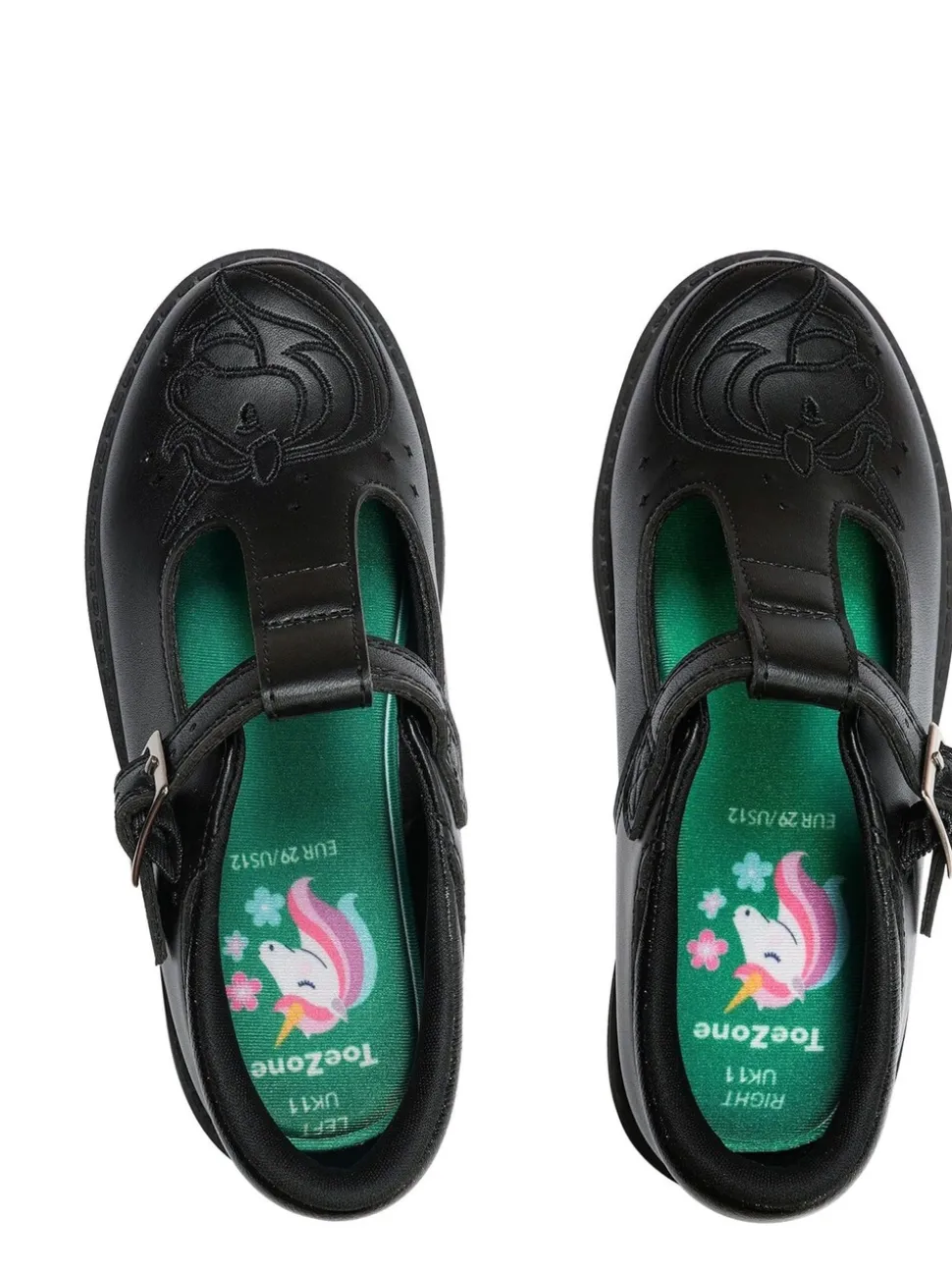 Toezone Anya T-Bar School Shoes