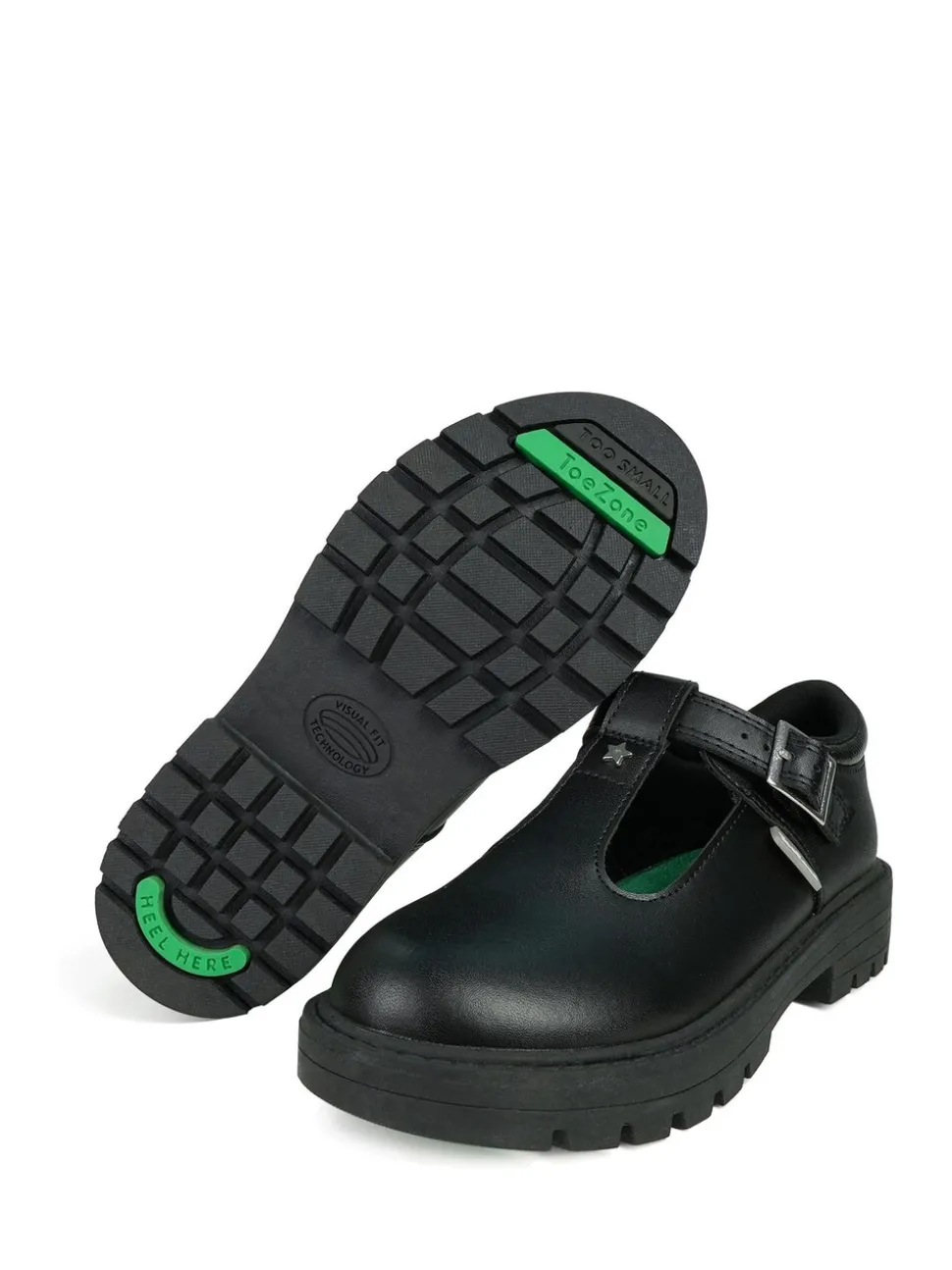 Toezone Cleo T-Bar School Shoes