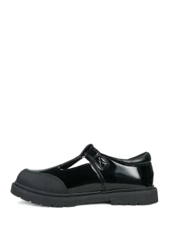 Toezone Clover Patent T-Bar School Shoes