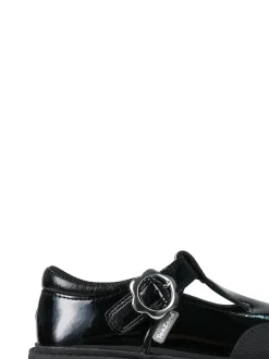 Toezone Clover Patent T-Bar School Shoes