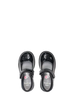 Toezone Gia Black Novelty School Shoes