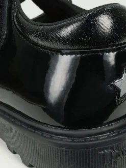 Toezone Girls Elevate School With Ellie Unicorn Black Shoes