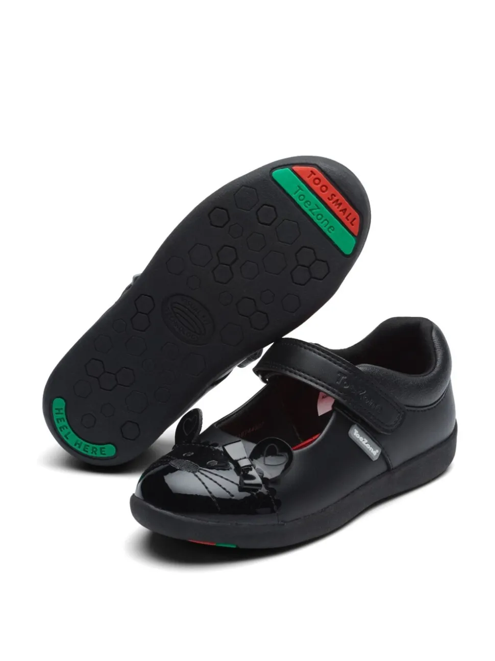 Toezone IDA Shoes With Pretty Mouse Novelty Detail Super Cool for School