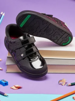 ToeZone Lia Girls Unicorn Shoes: Durable and non-slip outsole