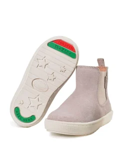 Toezone Leather Gusset And Zip Boots