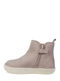 Toezone Leather Gusset And Zip Boots
