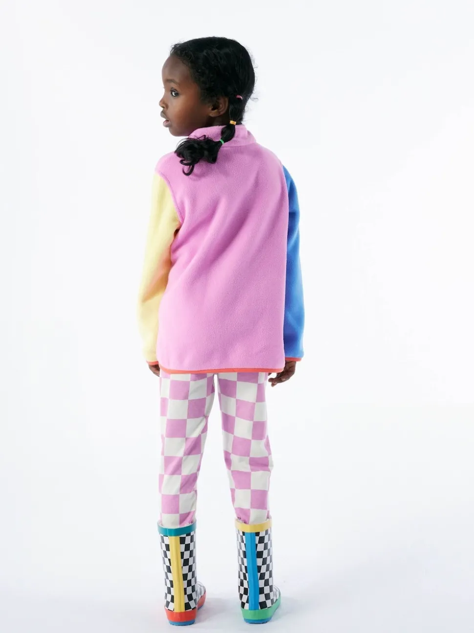 Tog 24 Pink Kids Texel Shaun the Sheep Zip Neck Fleece