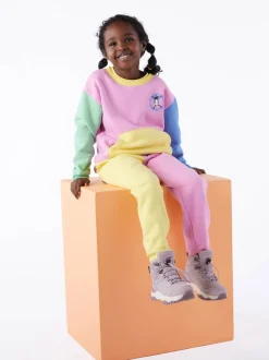 Tog 24 Pink Kids Valais Shaun The Sheep Print Joggers