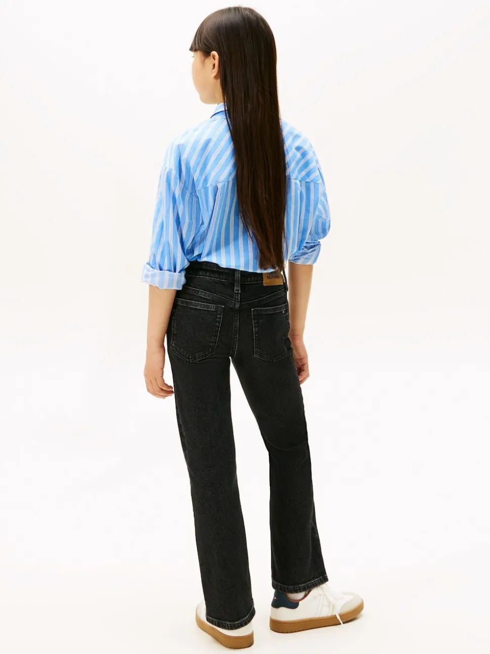 Tommy Hilfiger Black Black Flared Leg Jeans