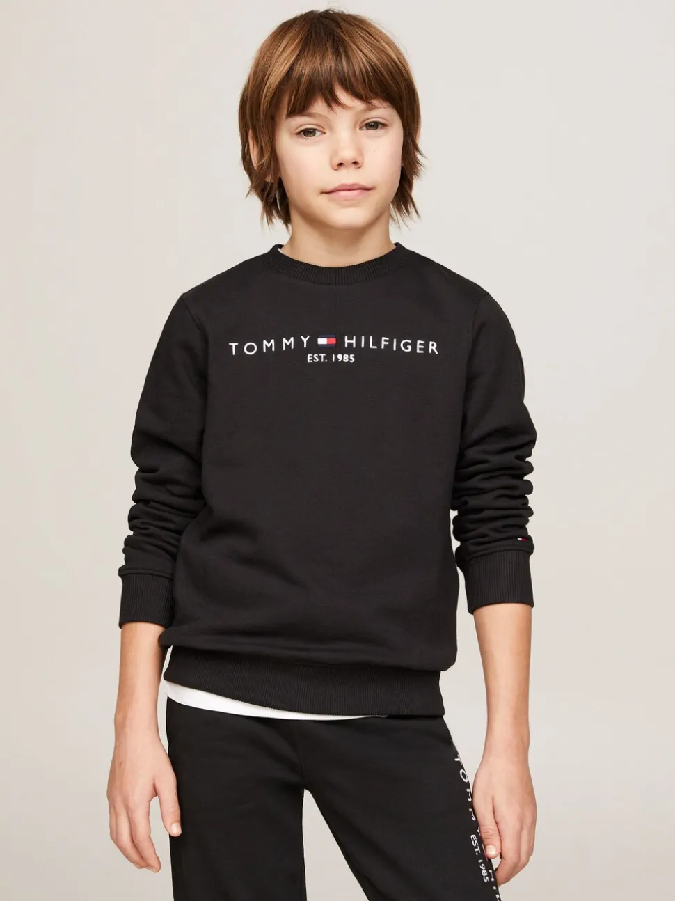 Tommy Hilfiger Black Essential Sweatshirt
