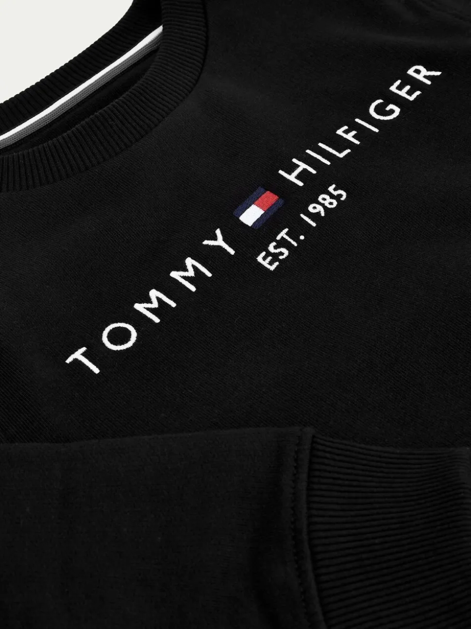 Tommy Hilfiger Black Essential Sweatshirt