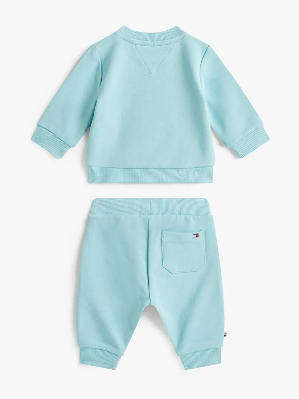 Tommy Hilfiger Blue Logo Sweatshirt And Joggers Set