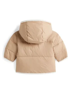 Tommy Hilfiger Brown Reversible Teddy Fleece Jacket