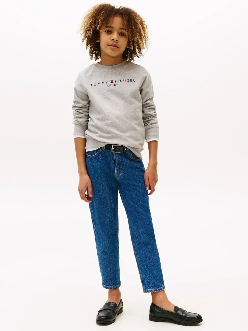 Tommy Hilfiger Grey Essential Sweatshirt