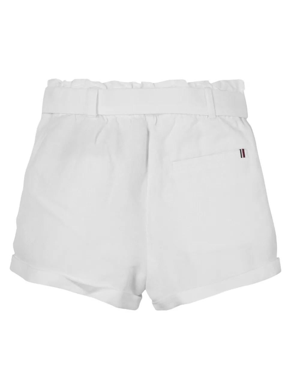 Tommy Hilfiger White Linen Pull On Shorts