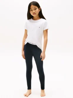 Tommy Hilfiger White 2 Pack Signature Crew Neck T-Shirts