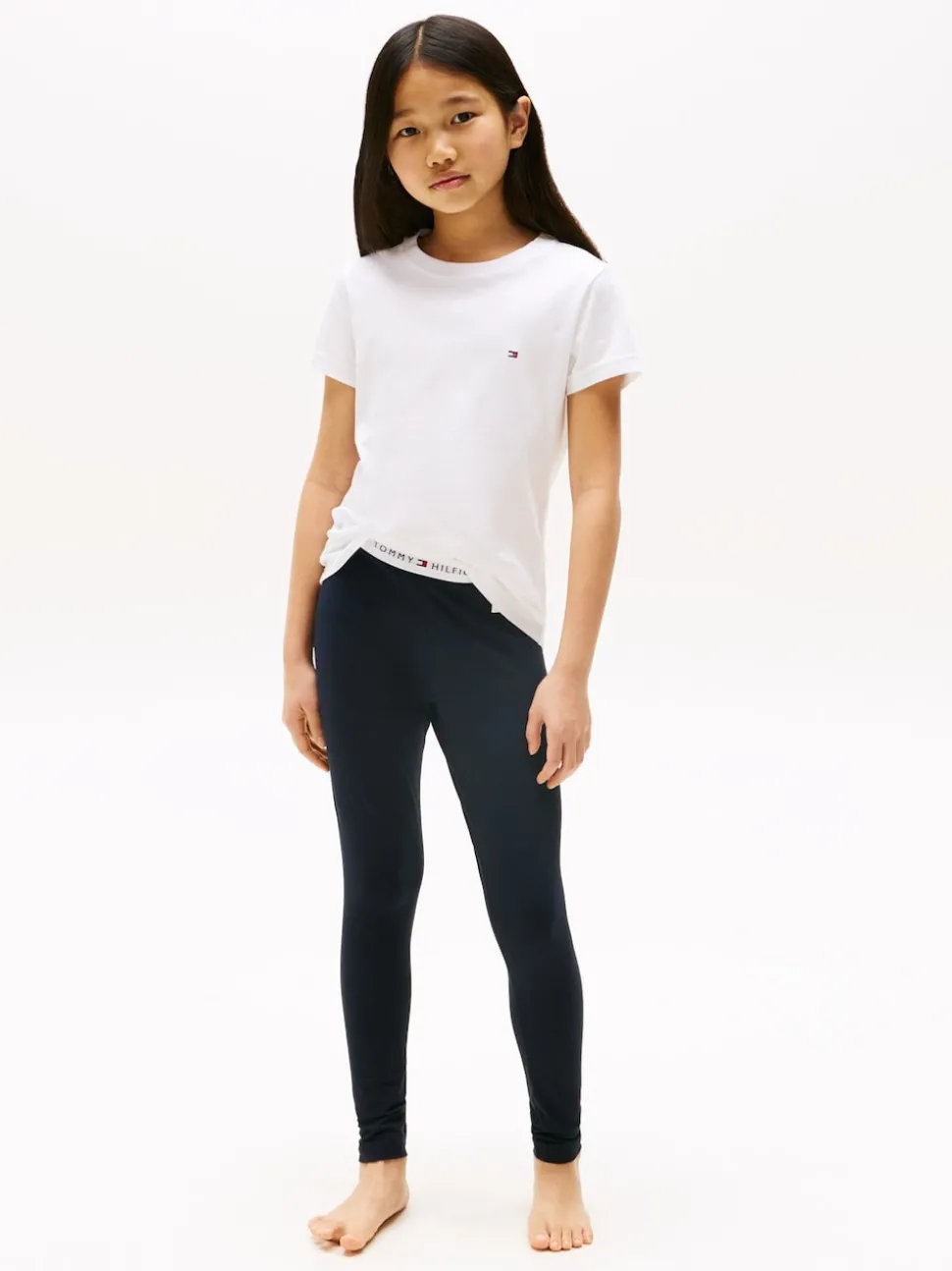 Tommy Hilfiger White 2 Pack Signature Crew Neck T-Shirts