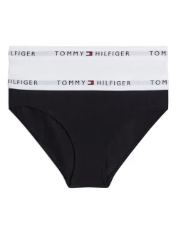 Tommy Hilfiger White 2 Pack Signature Logo Briefs