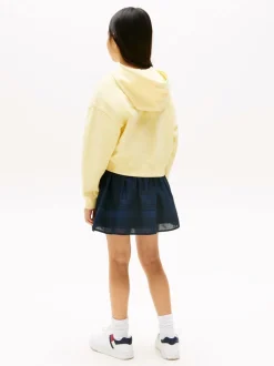 Tommy Hilfiger Yellow Relaxed Zip Thru Hoodie